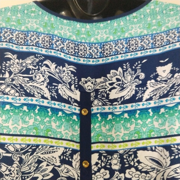 Zac & Rachel Cap Sleeve Top Large - Picture 6 of 8